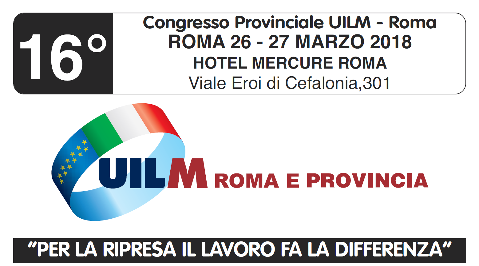 Verso il Congresso della UILM di Roma del 26 e 27 marzo 2018