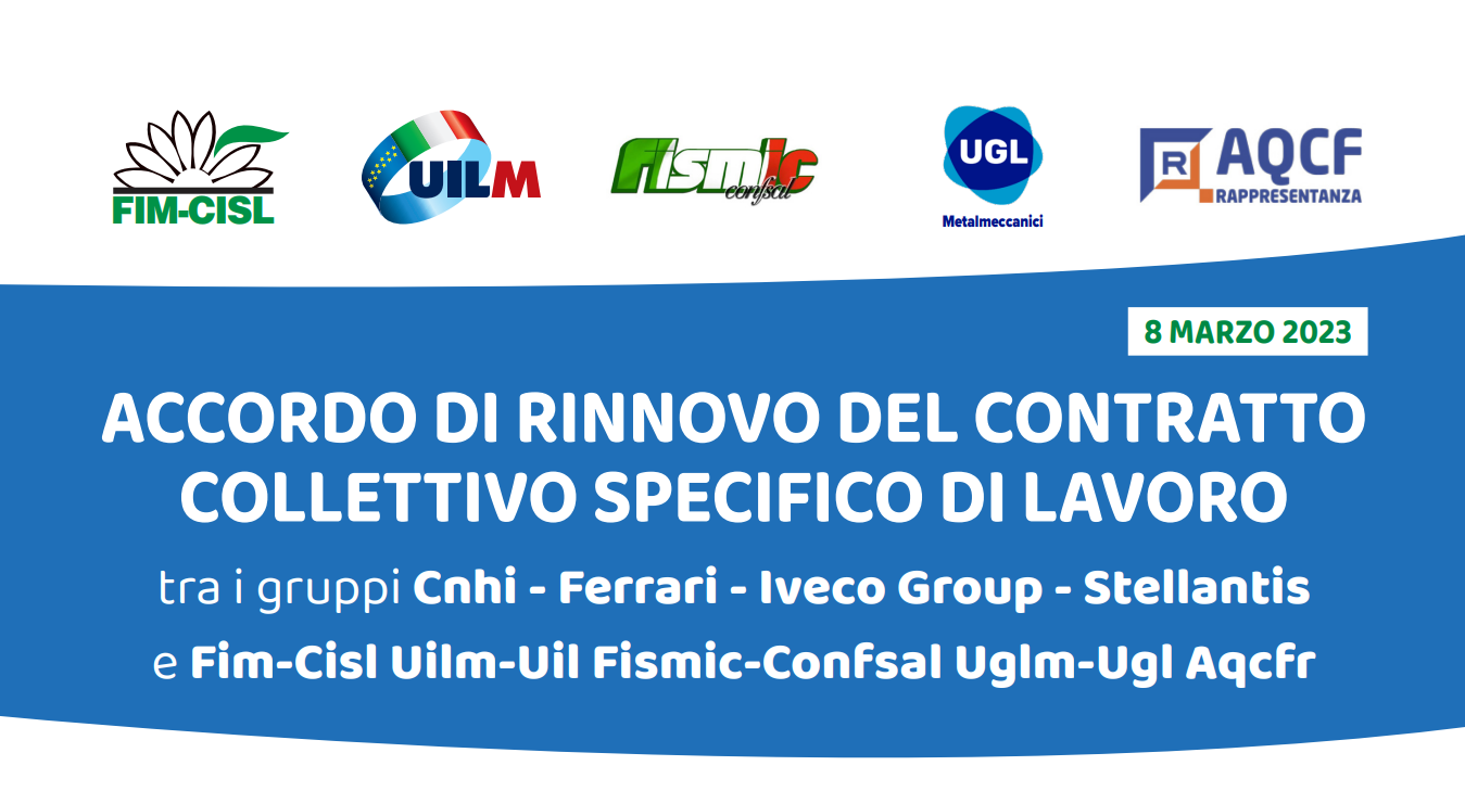 RInnovo CCSL. Un accordo storico.