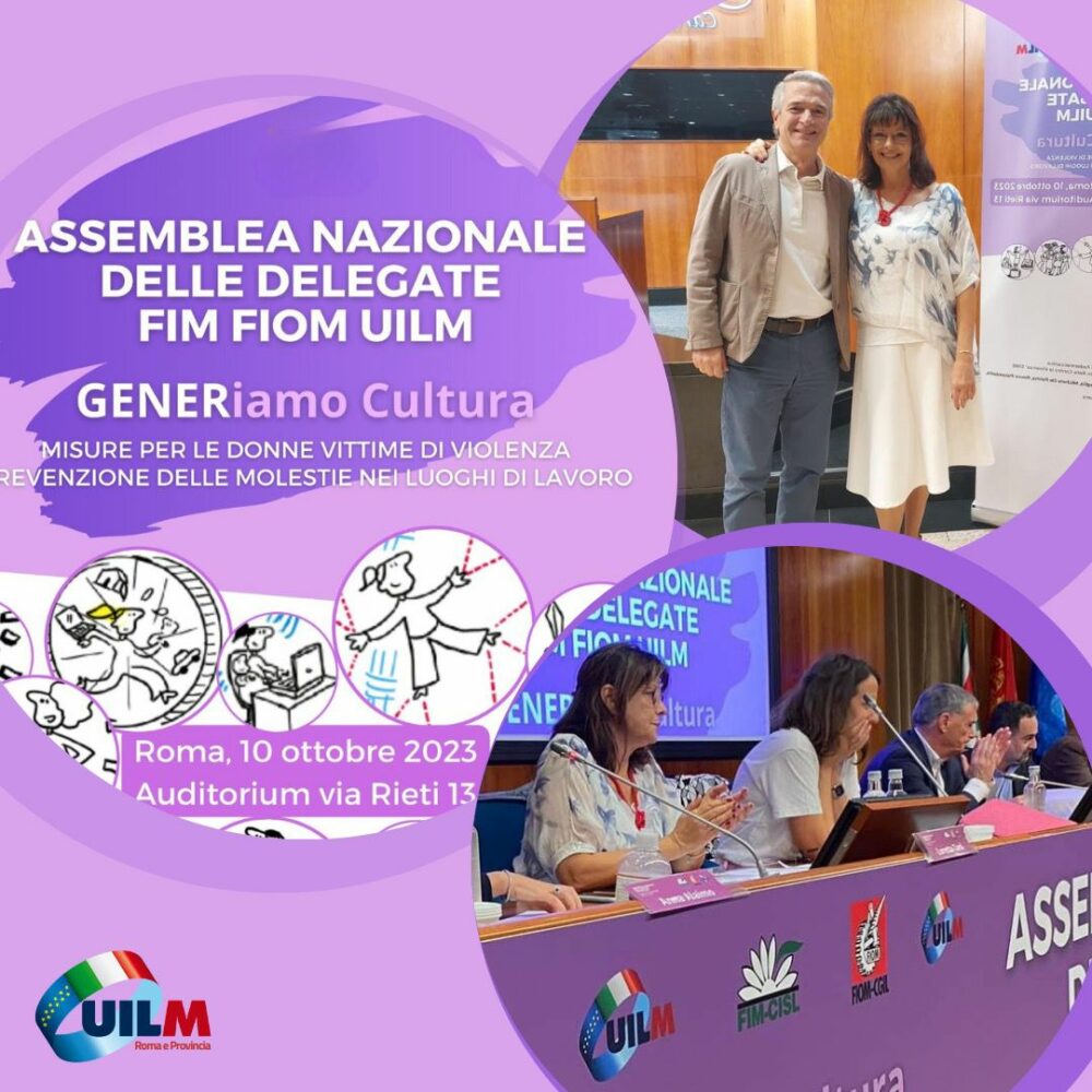 ASSEMBLEA NAZIONALE DELLE DELEGATE FIM FIOM UILM