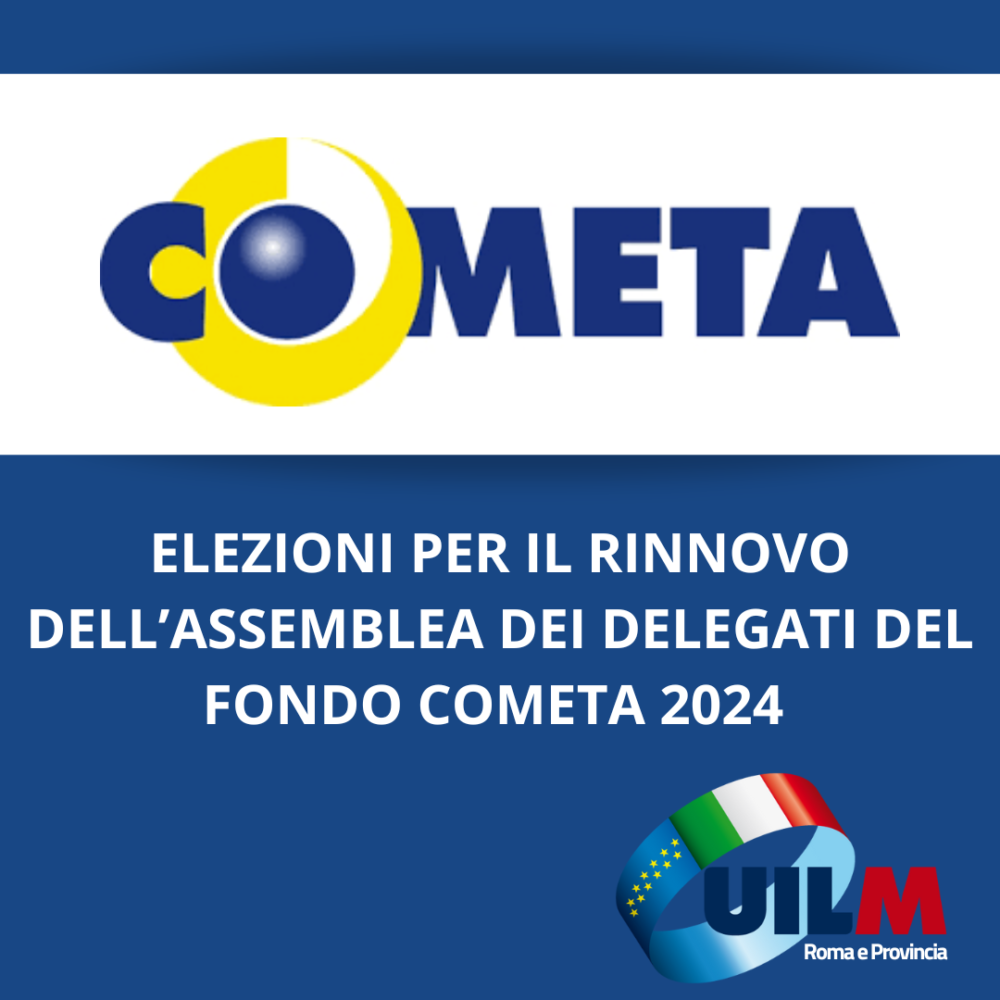 ELEZIONI PER IL RINNOVO DELL’ASSEMBLEA DEI DELEGATI DEL FO﻿NDO COMETA 2024