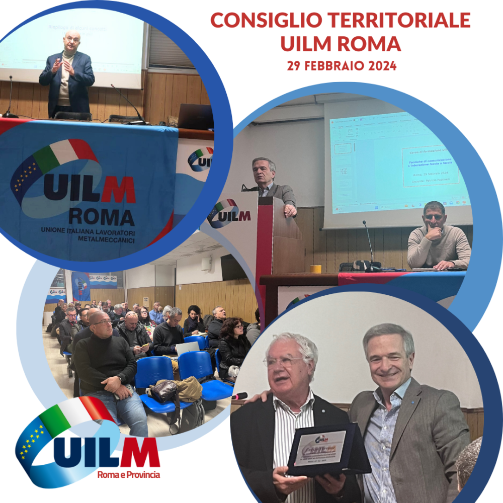 CONSIGLIO TERRITORIALE UILM ROMA