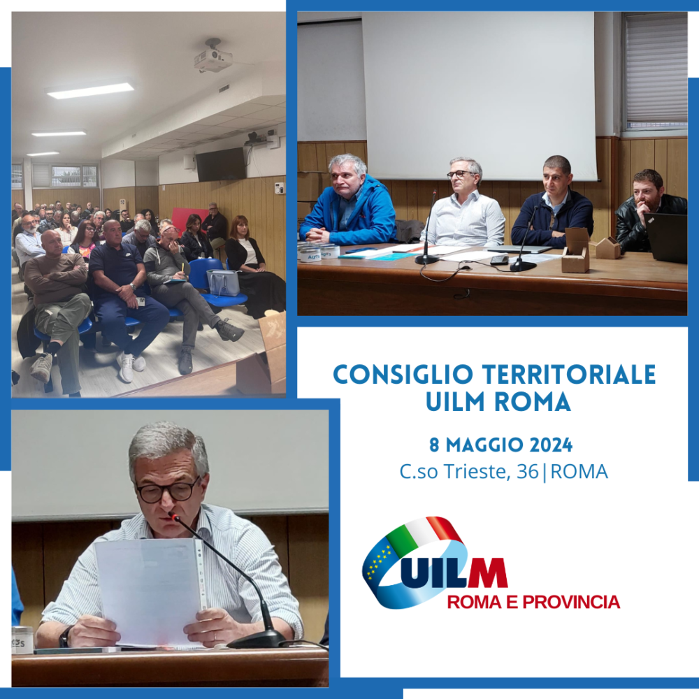 CONSIGLIO TERRITORIALE UILM ROMA