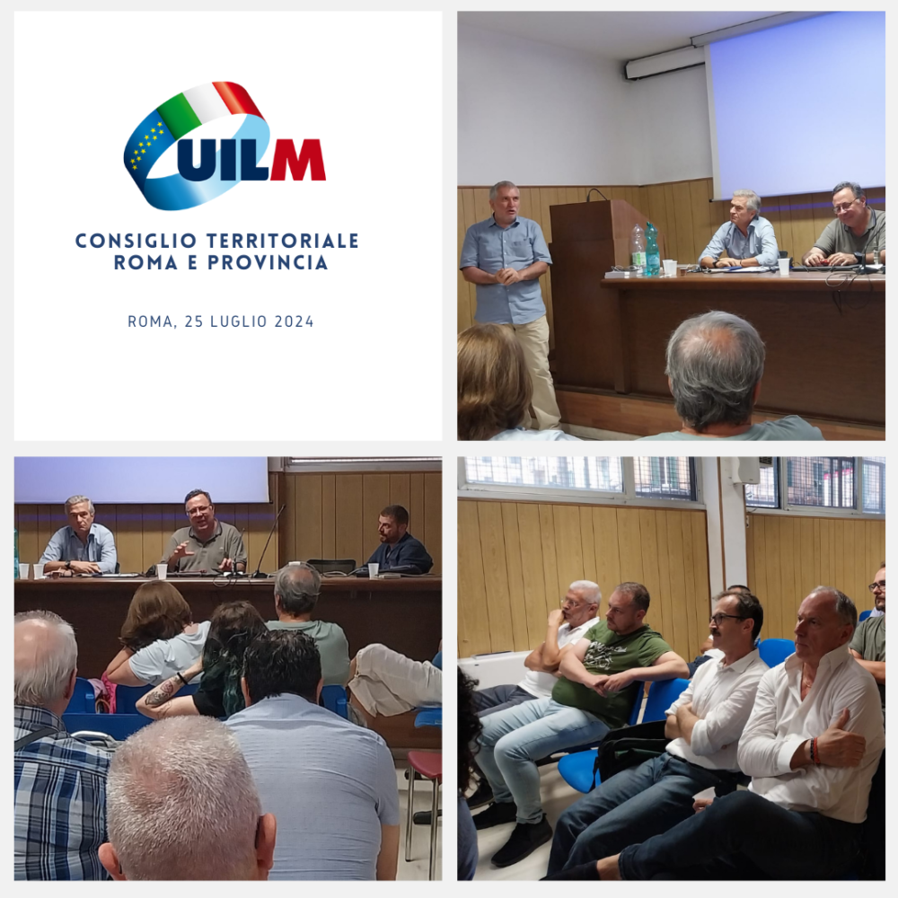 CONSIGLIO TERRITORIALE UILM ROMA