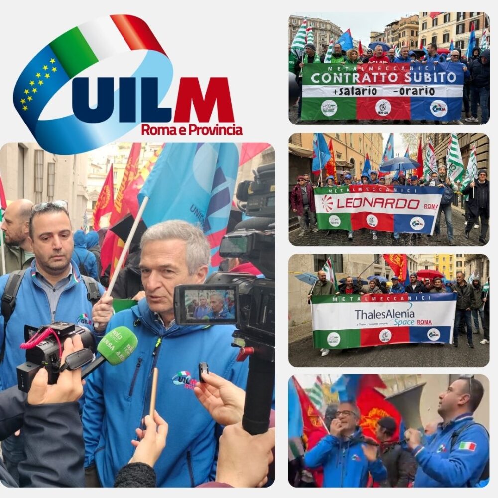 Grande Successo dello Sciopero Metalmeccanico in Italia, con una Partecipazione Straordinaria a Roma