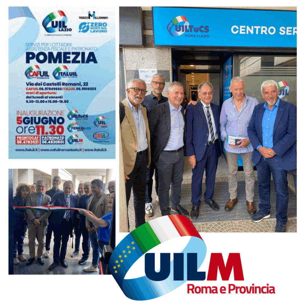 INAUGURATA LA NUOVA SEDE PER I SERVIZI CAF E PATRONATO DI POMEZIA