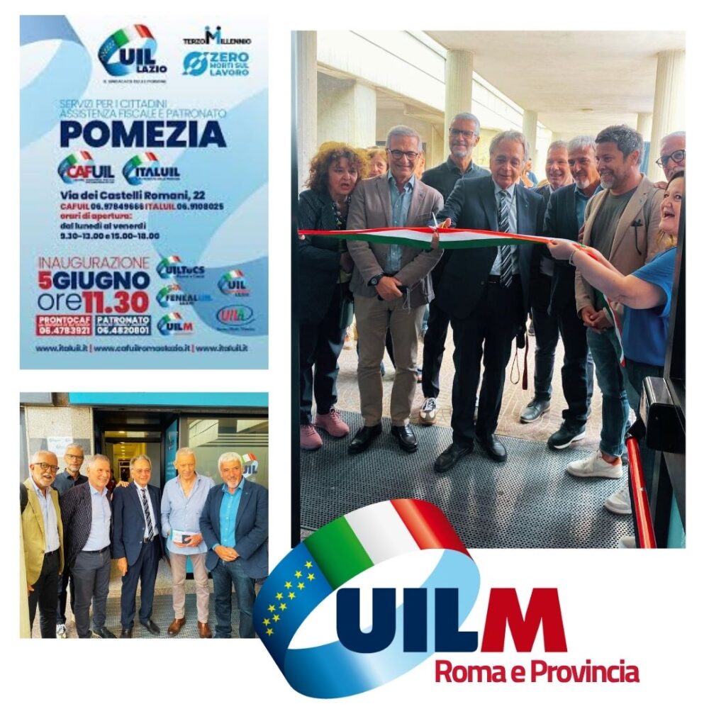 INAUGURATA LA NUOVA SEDE PER I SERVIZI CAF E PATRONATO DI POMEZIA