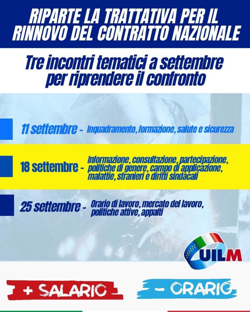 RINNOVO CCNL – SALARIO RESTA IL GRANDE OSTACOLO