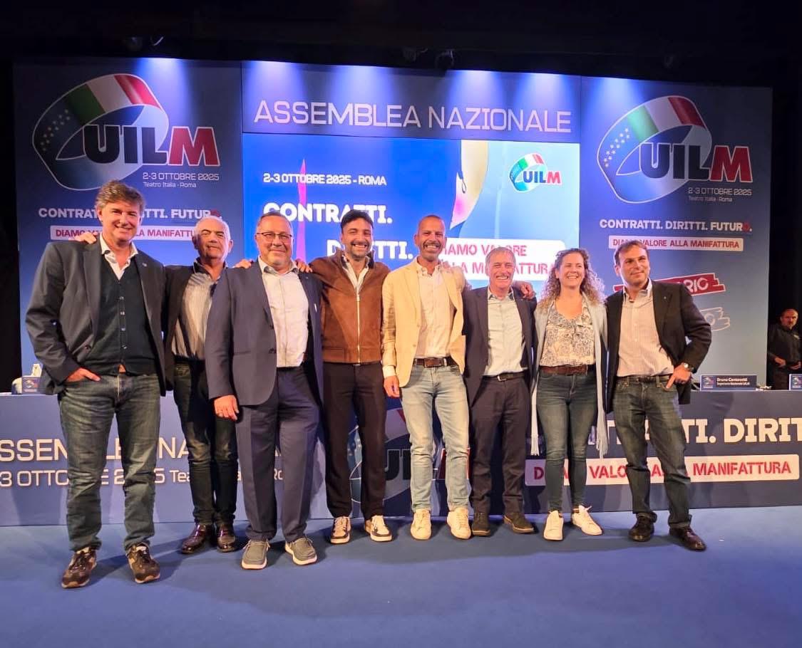 VERDE E SPERTI ELETTI IN SEGRETERIA NAZIONALE UILM