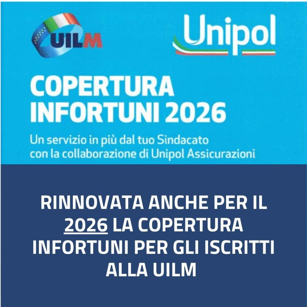 COPERTURA INFORTUNI UNIPOL 2026
